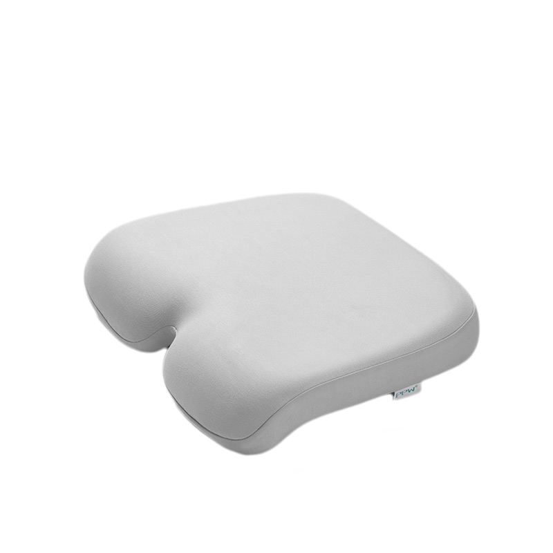 PPW学生坐垫教室专用椅垫板凳款海岩灰(400*330*60/80mm)/个 海岩灰